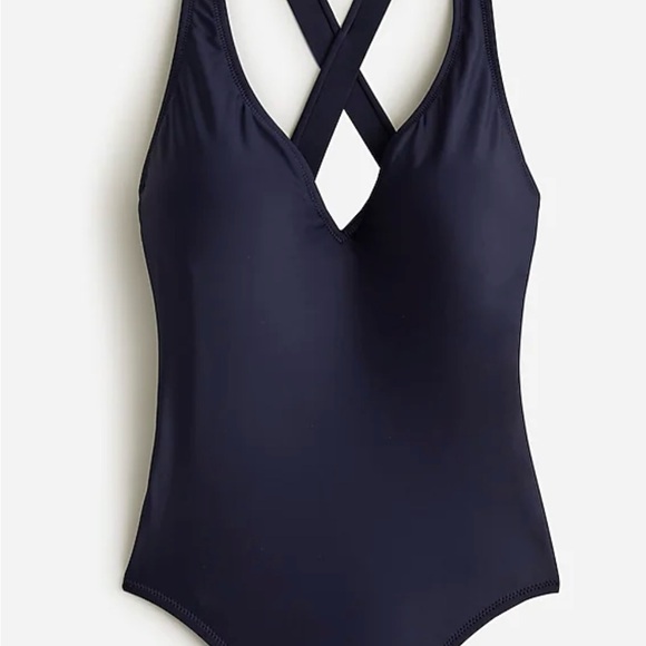 J Crew High Support Cross Back One Piece - Picture 4 of 4